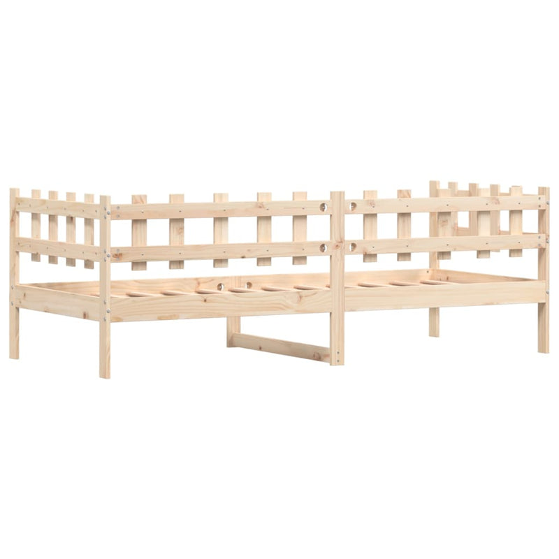 Day Bed 80x200 cm Solid Wood Pine