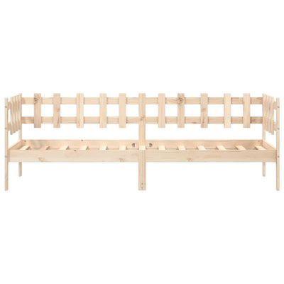 Day Bed 90x200 cm Solid Wood Pine