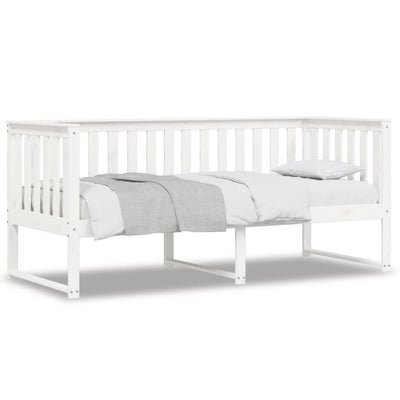 Day Bed White 80x200 cm Solid Wood Pine