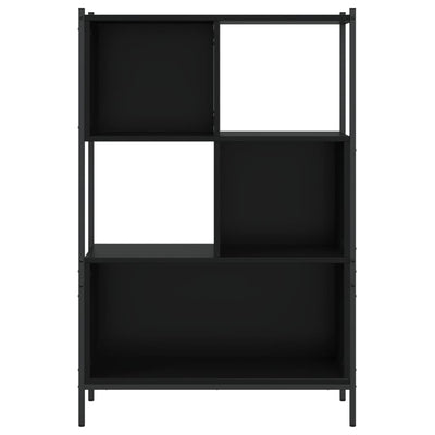 Bookcase Black 72x28x109 cm Engineered Wood