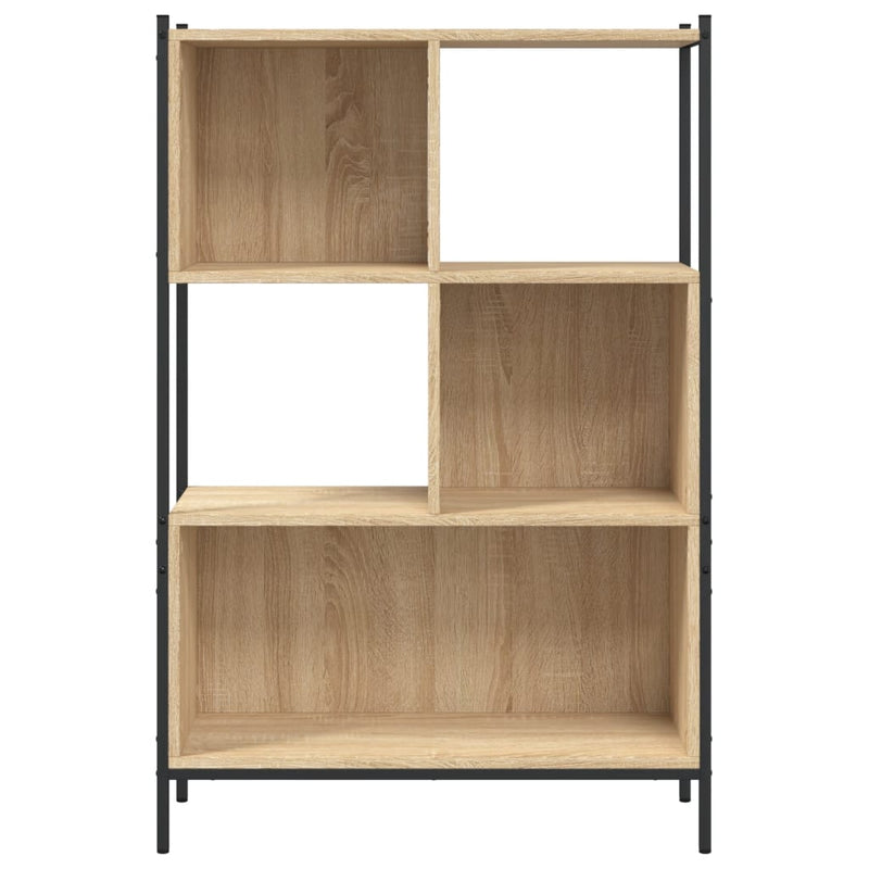 Bookcase Sonoma Oak 72x28x109 cm Engineered Wood