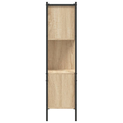 Bookcase Sonoma Oak 72x28x109 cm Engineered Wood