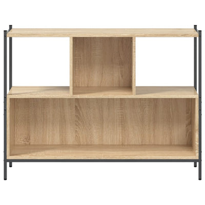 Bookcase Sonoma Oak 102x28x77.5 cm Engineered Wood