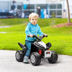 AIYAPLAY Honda Licensed Kids Electric Quad Bike, 6V ATV Ride On for Ages 1.5-3 Years, Black