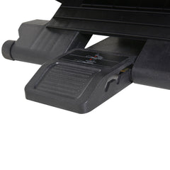 HOMCOM 0-30√Ç¬∞ Three-Height Under-Desk Support Footrest - Black