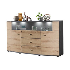 Dera 85 Display Sideboard Cabinet 160cm