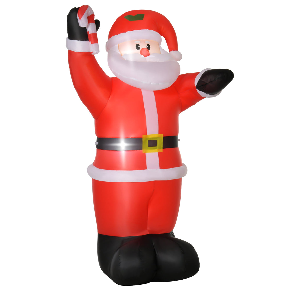 HOMCOM Inflatable Christmas Santa Claus Air Blown Decoration Yard