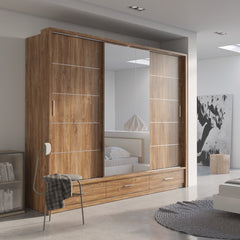 Arti 1 - 3 Sliding Door Wardrobe 250cm