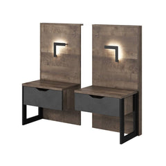 Arden Bedside Tables 52cm [Set Of Two]