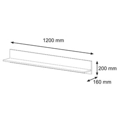 Aura Floating Shelf 120cm