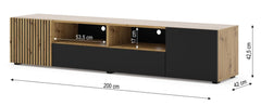 Auris TV Cabinet 200cm