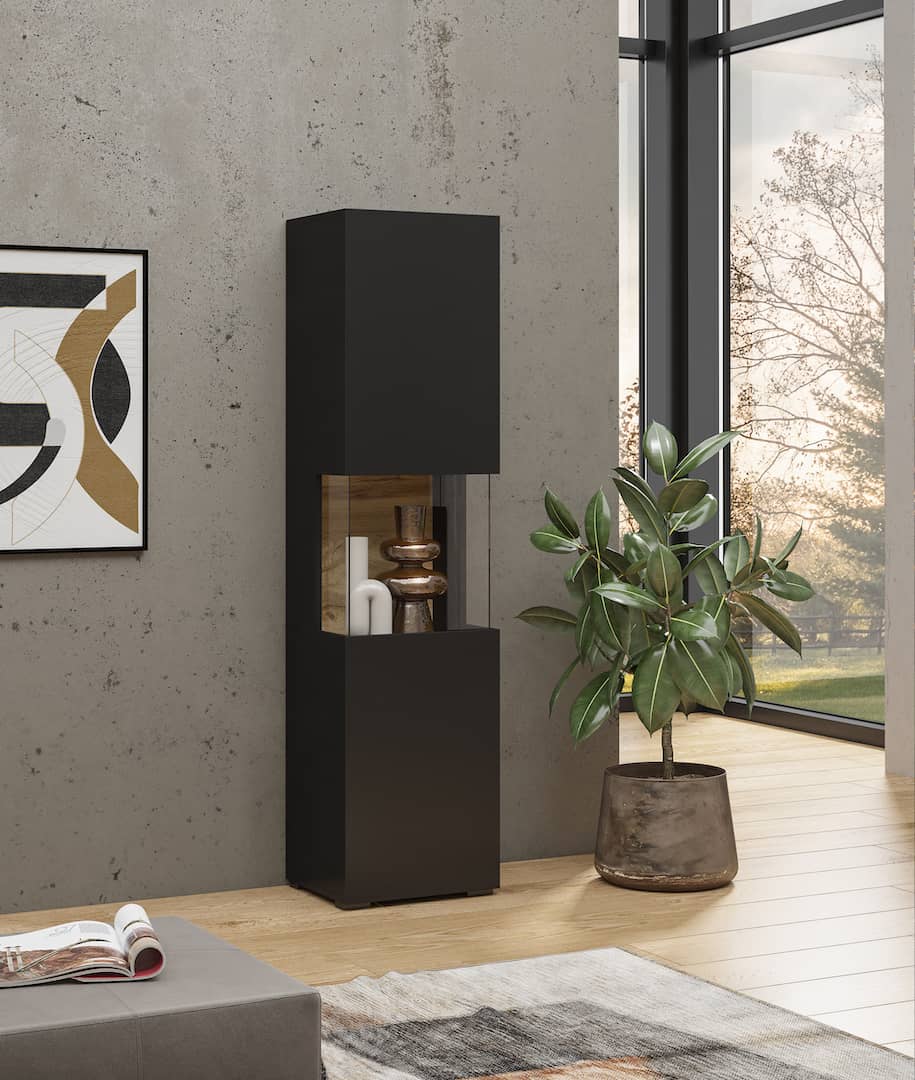 Ava 05 Tall Display Cabinet 36cm