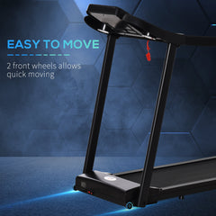 HOMCOM Treadmill Electric Motorised Running Machine w/ LED Display