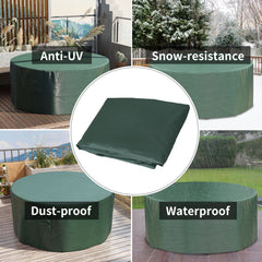 Outsunny Garden Patio Large Furniture Set Round Cover 600D Oxford Waterproof √ê¬§193 x 80H cm