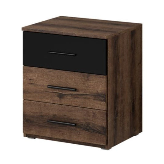 Beta Bedside Cabinet Oak Monastery