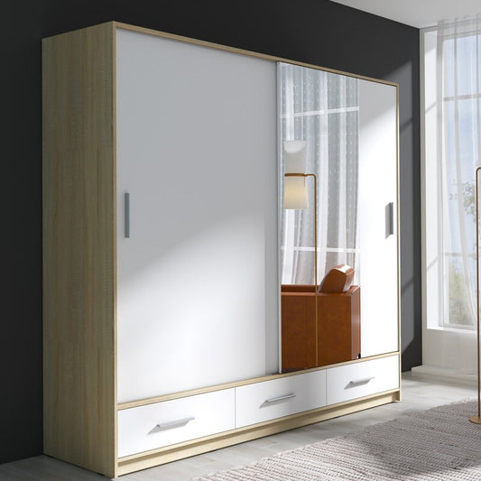 Porto Sliding Door Wardrobe 200cm
