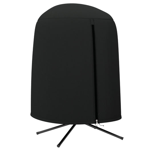 Outsunny 190 x â128cm Hanging Egg Chair Furniture Cover - Black