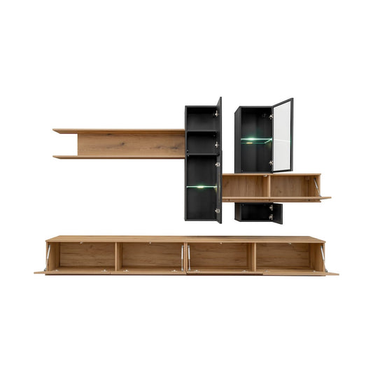 Cruz Entertainment Unit For TVs Up To 60"