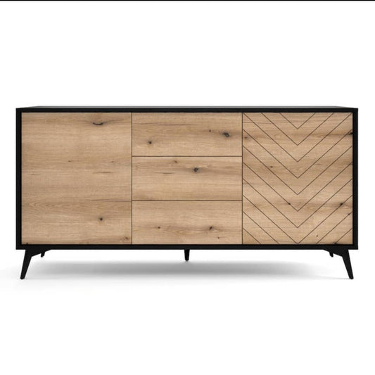 Diamond Large Sideboard Cabinet 154cm [Drawers]