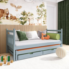 Daniel Double Bed with Trundle