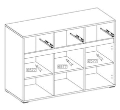 Davos 12 Sideboard Cabinet 130cm