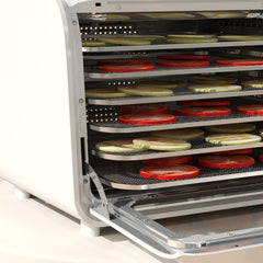 HOMCOM 35-70√Ç¬∞C Six-Tray Food Dehydrator - White