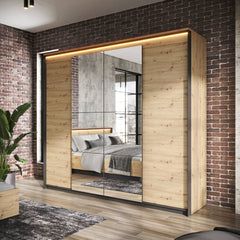 Quant QS-05 Hinged Wardrobe 250cm