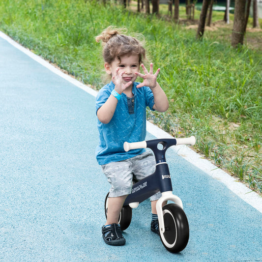 AIYAPLAY Baby Balance Bike, with Adjustable Seat, for 1.5-3 Years - Blue