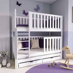 Emily Bunk Bed with Trundle and Storage