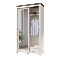 Evora 54 Sliding Door Wardrobe 120cm