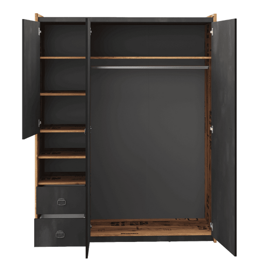 Fargo 01 Hinged Wardrobe 150cm