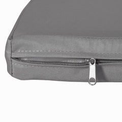 Outsunny Outdoor Seat Cushion Pads for Rattan Furniture, 3 PCs Garden Furniture Cushions, Dark Grey