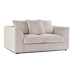 Oxford Scatter Back Full Jumbo Cord Sofa Set – Mink and Other Colours