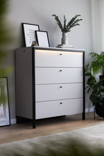 Gris Chest Of Drawers 101cm