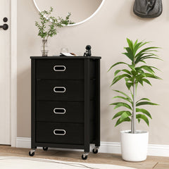 Mobile Filing Cabinet with 4 Drawers