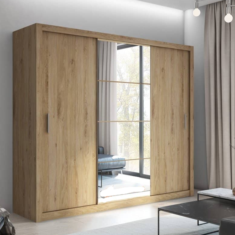 Idea 01 - 3 Sliding Door Wardrobe 250cm