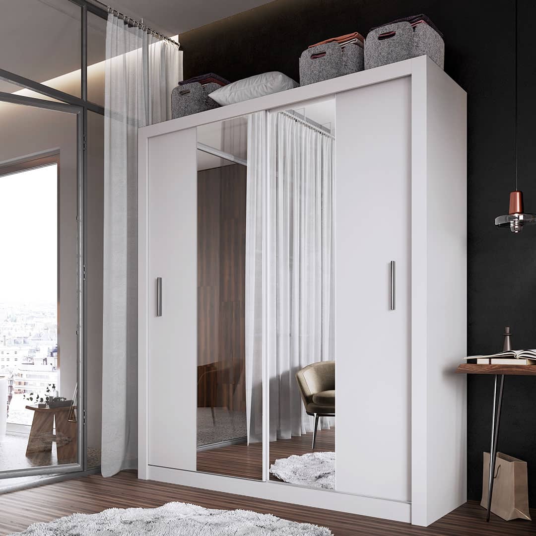 Idea 03 - 2 Sliding Door Wardrobe 180cm