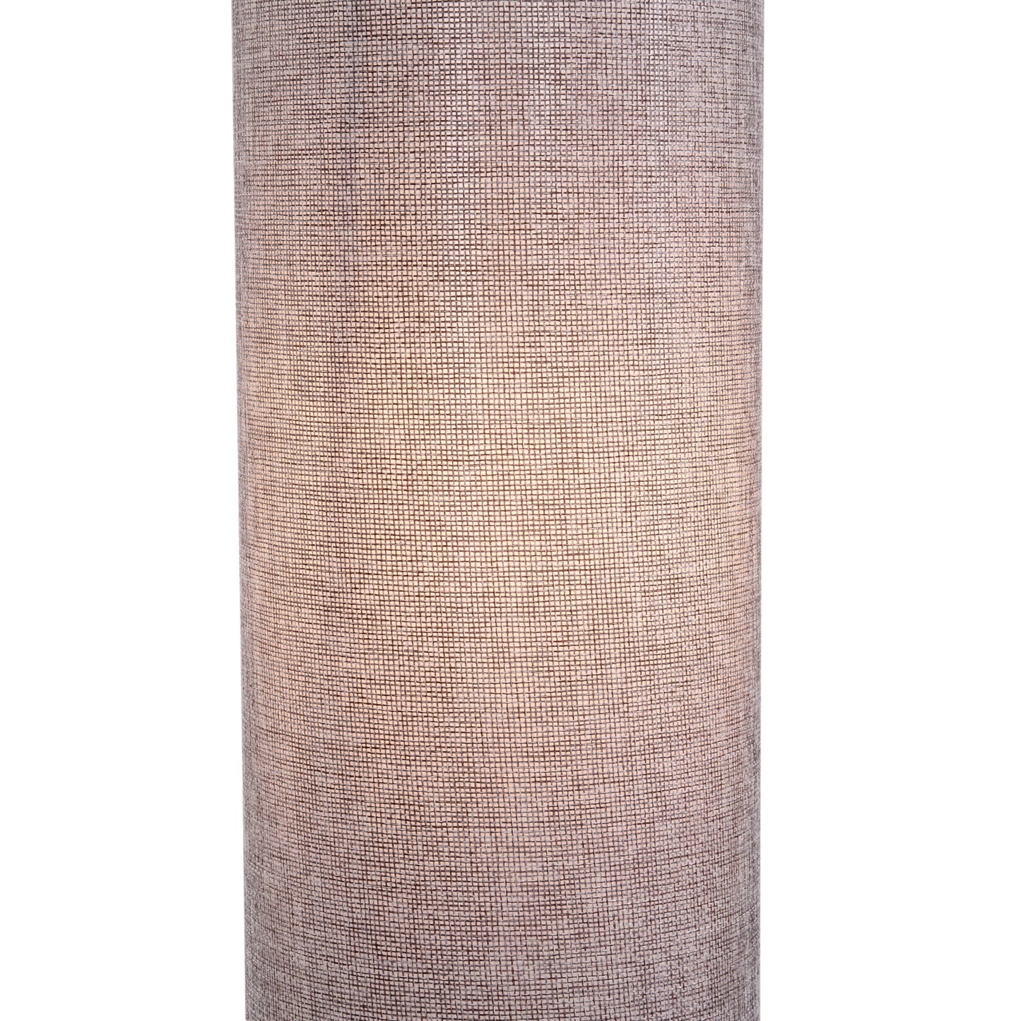 HOMCOM 47-Inch Modern Wooden Floor Lamp for Bedroom, Study or Living Space with Fabric Linen Shade (Grey) 120 CM