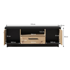 Ines 07 TV Cabinet 135cm