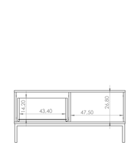 Querty 02 Coffee Table 100cm