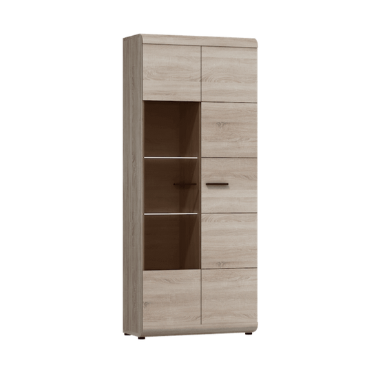 Link Tall Display Cabinet 80cm