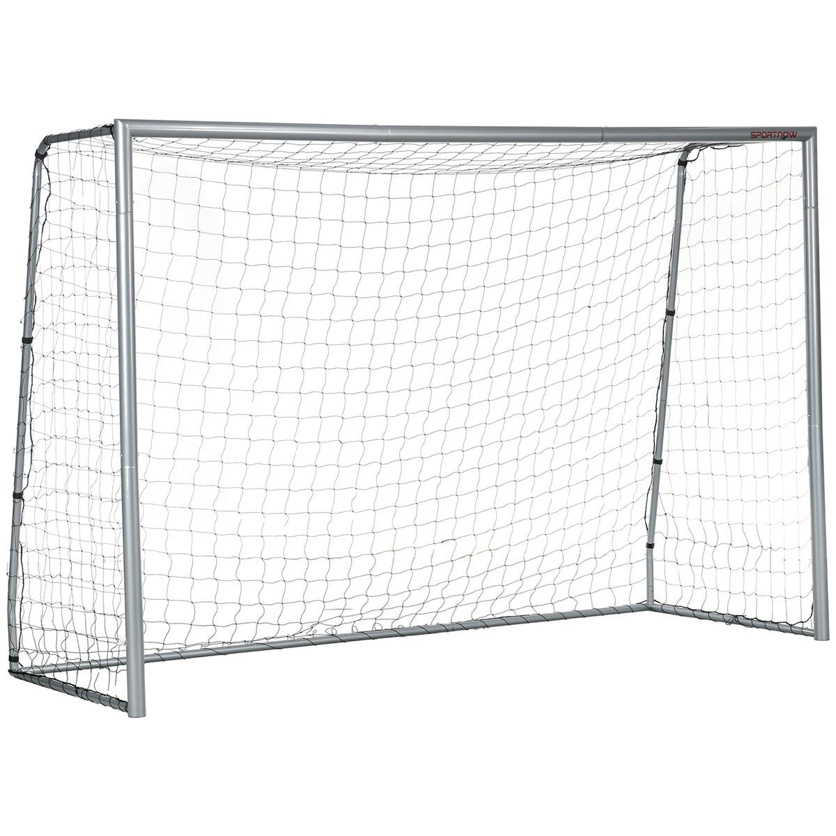 SPORTNOW 10ft x 6.5ft Football Goal, Football Net for Garden with Ground Stakes, Quick and Simple Set Up