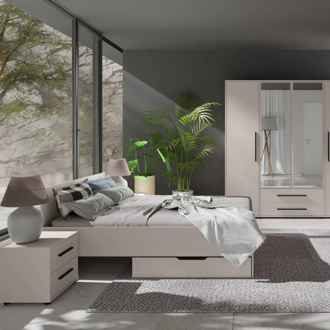 Maxione MX-13 Hinged Door Wardrobe 198cm