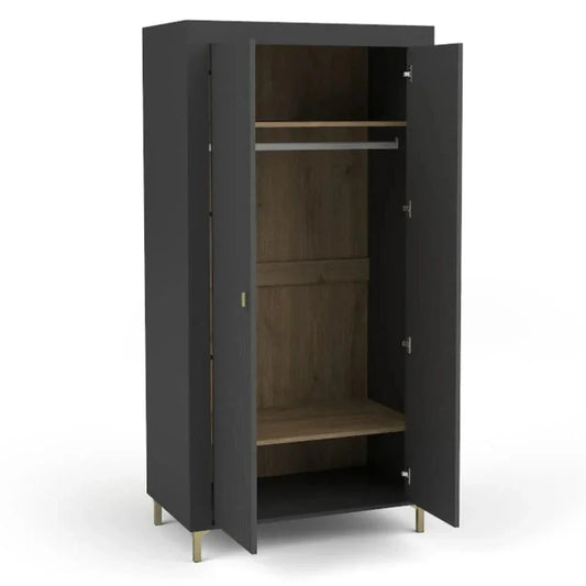 Mossa 01 Hinged Door Wardrobe 97cm