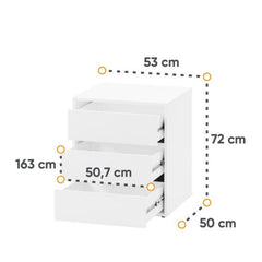 Maxi MX-07 Universal Internal Drawer Unit 53cm