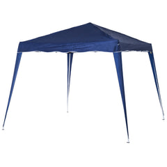 Outsunny 3 M x 3 M Base/ 2.5 M x 2.5 M Top Pop Up Gazebo with Carry Bag, Height Adjustable Slant Leg Party Tent Instant Event Shelter for Garden, Patio