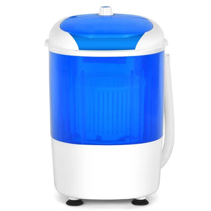 Semi-Automatic Washing Machine with 3 Modes for Apartment-Blue
