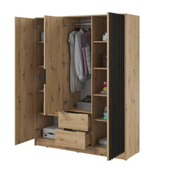 Nelly Hinged Door Wardrobe 155cm