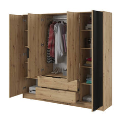 Nelly Hinged Door Wardrobe 206cm