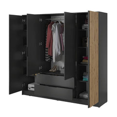 Nelly Hinged Door Wardrobe 206cm